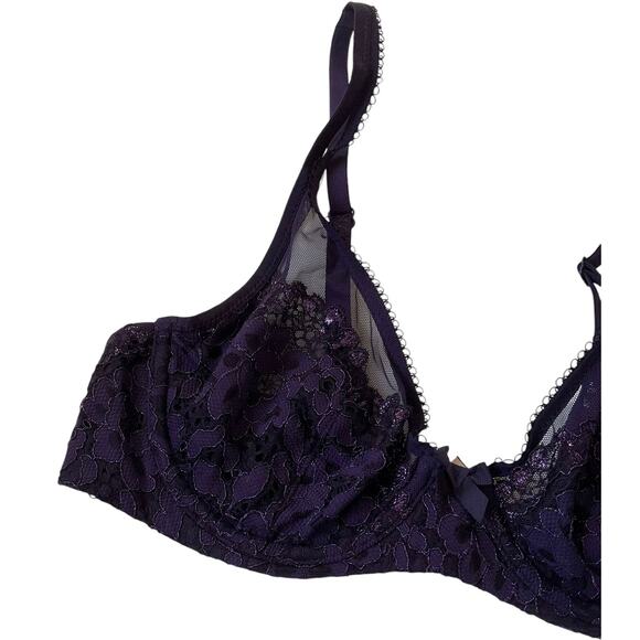 Victoria's Secret Purple Demi Underwired Bra Women Size 34B | 10-2 - Picture 3 of 8